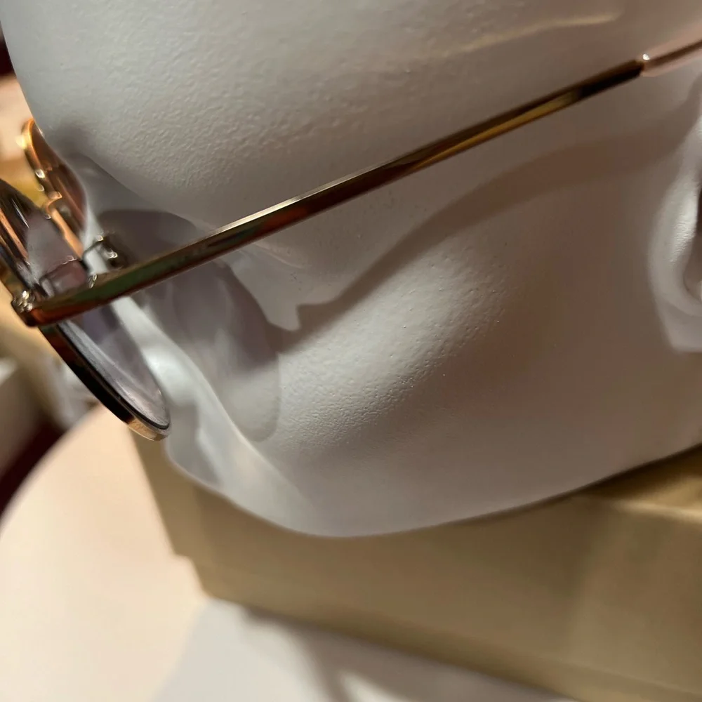 COACH NWT Lia Round Violet Gradient Sunglasses - Picture 5 of 9